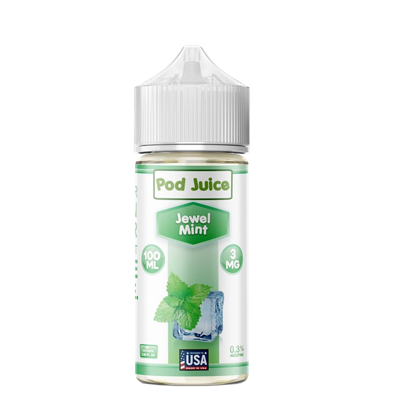 0 Nicotine Jewel Mint Diamond By Pod Juice Salt 30ML