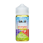 7 Daze Fusion Grape Apple Aloe ICED 100mL e-liquid bottle