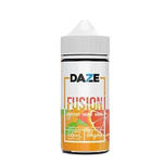 7 Daze Fusion Grapefruit Orange Mango ICED 100mL e-liquid bottle