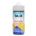 7 Daze Fusion Lemon Passionfruit Blueberry ICED 100mL e-liquid bottle
