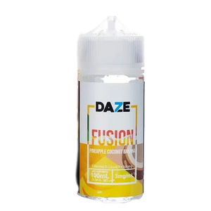7 Daze Fusion Orange Yuzu Tangerine 100mL e-liquid bottle