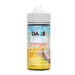 7 Daze Fusion Pineapple Coconut Banana ICED 100mL e-liquid bottle