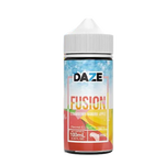 7 Daze Fusion Strawberry Banana Apple ICED 100mL e-liquid bottle