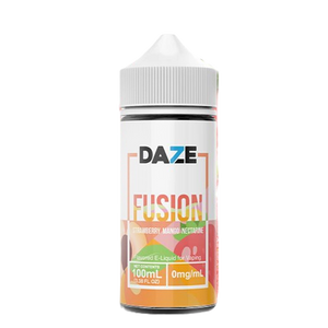 7 Daze Fusion Strawberry Mango Nectarine 100mL e-liquid bottle
