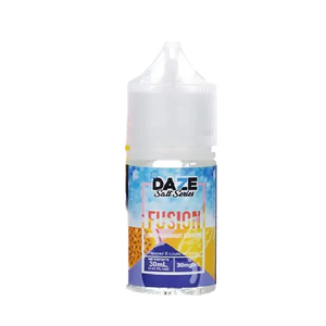 7 Daze Fusion Lemon Passionfruit Blueberry ICED 30mL salt nicotine e-liquid bottle