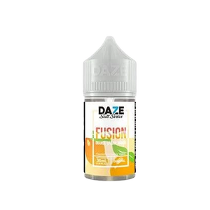 7 Daze Fusion Orange Cream Mango 30mL salt nicotine e-liquid bottle