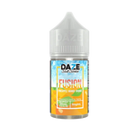 7 Daze Fusion Pineapple Mango Orange ICED 30mL salt nicotine e-liquid bottle