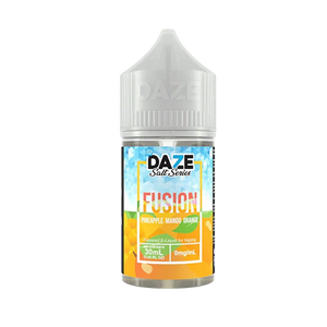 7 Daze Fusion Pineapple Mango Orange ICED 30mL salt nicotine e-liquid bottle