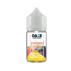 7 Daze Fusion Strawberry Blackberry Lemon 30mL salt nicotine e-liquid bottle
