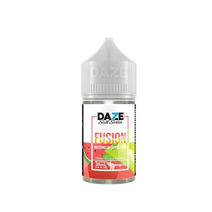 7 Daze Fusion Watermelon Apple Pear 30mL salt nicotine e-liquid bottle
