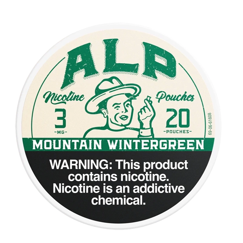 ALP Nicotine Pouches - Mountain Wintergreen - Vape Demand
