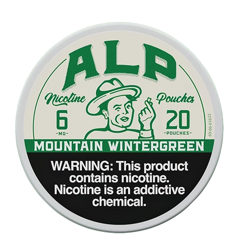 ALP Nicotine Pouches - Mountain Wintergreen - Vape Demand