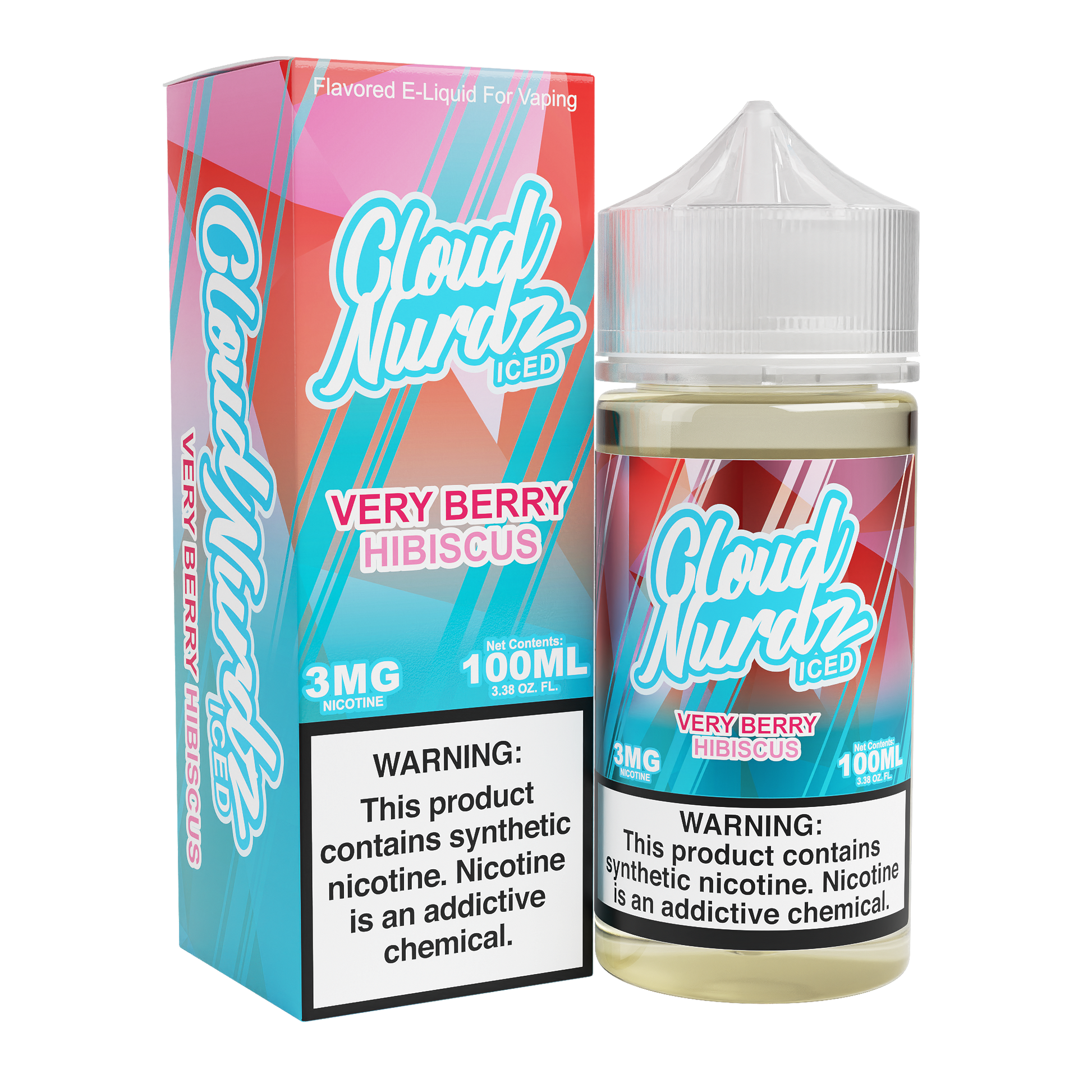 Cloud Nurdz ICED E-Liquid - 100mL - Vape Demand