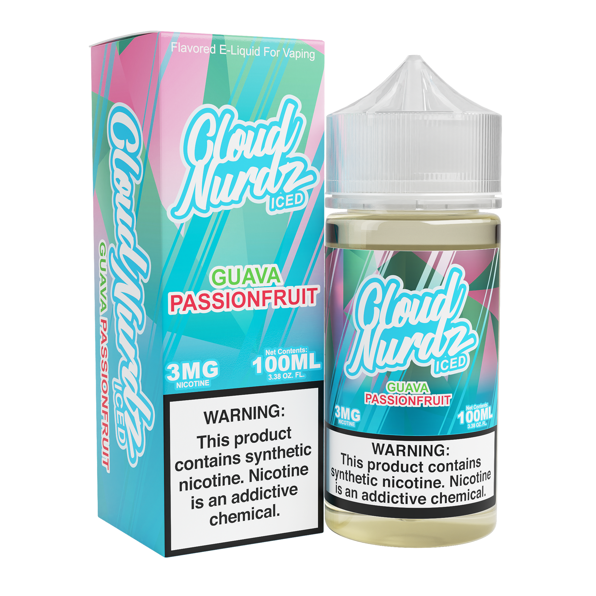 Cloud Nurdz ICED E-Liquid - 100mL - Vape Demand