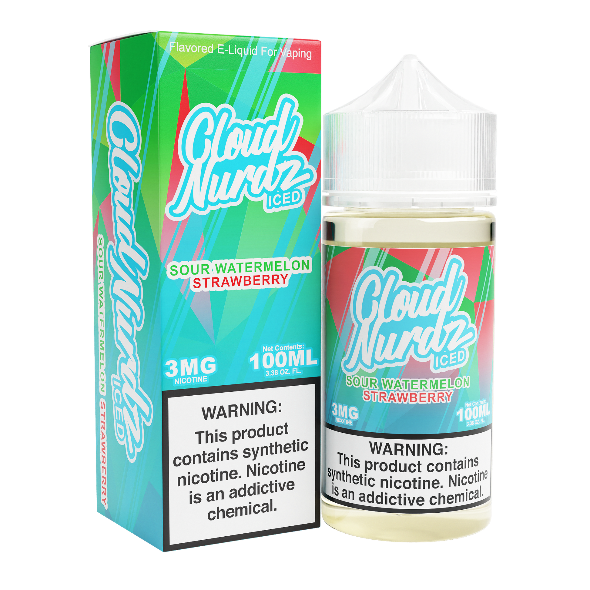 Cloud Nurdz ICED E-Liquid - 100mL - Vape Demand