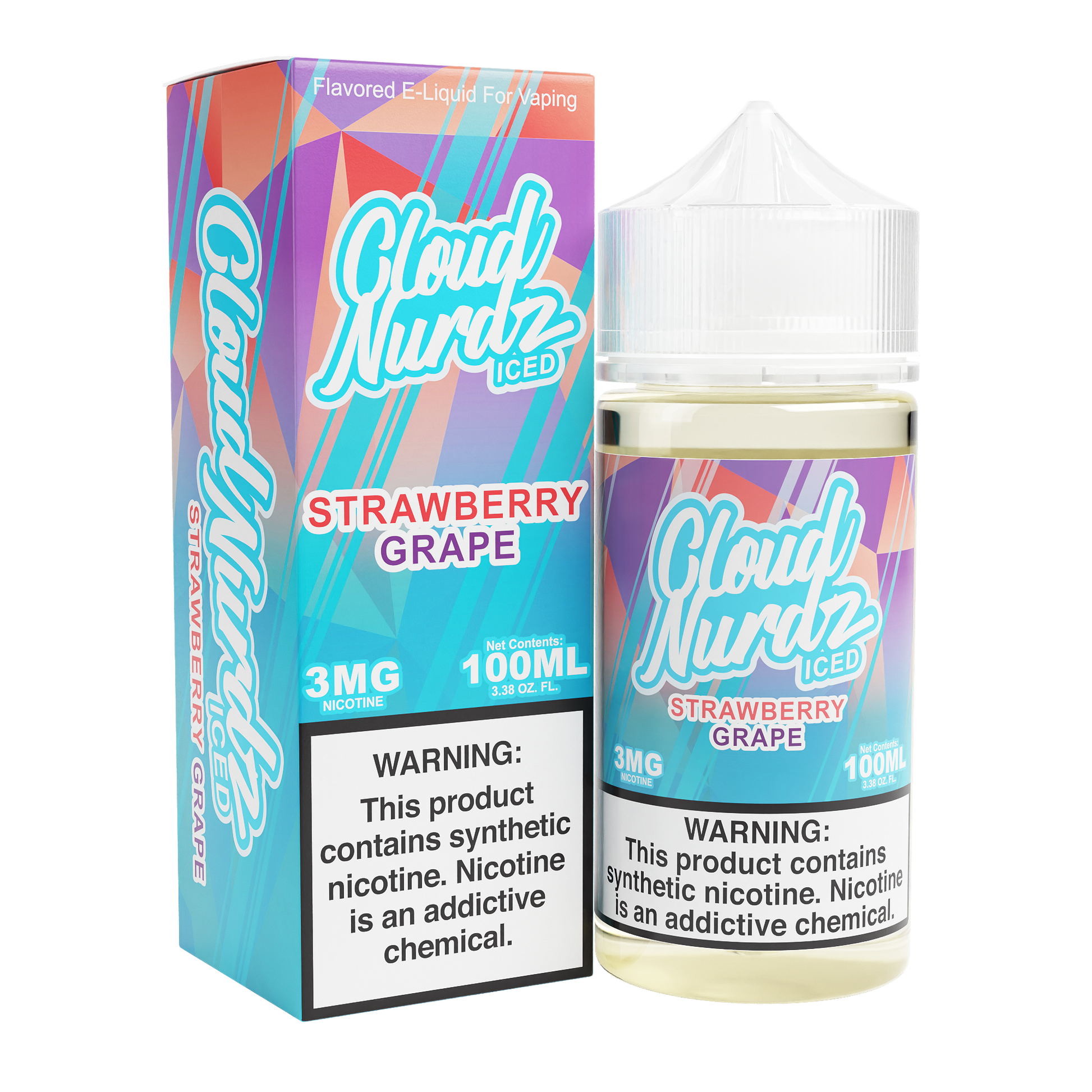 Cloud Nurdz ICED E-Liquid - 100mL - Vape Demand