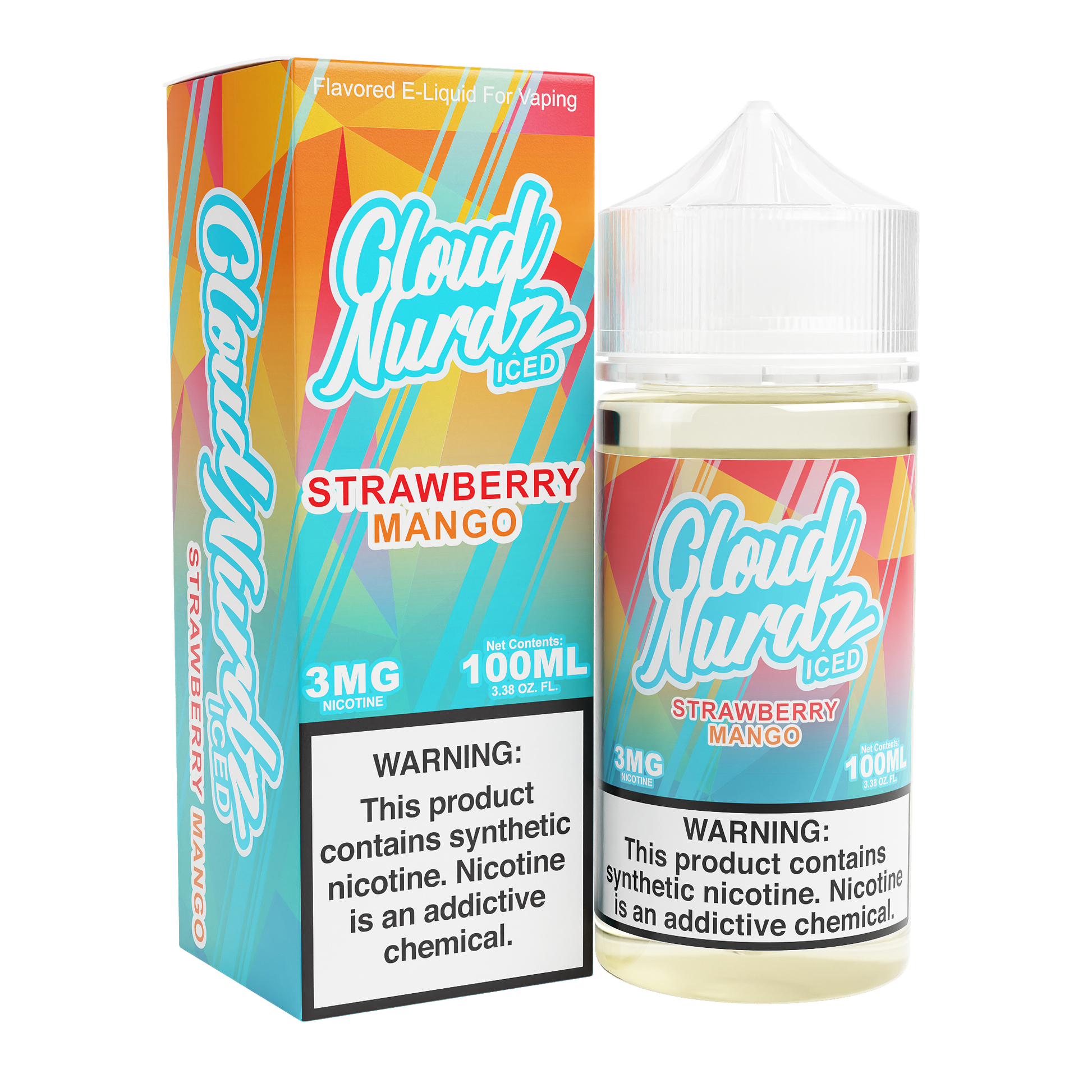 Cloud Nurdz ICED E-Liquid - 100mL - Vape Demand