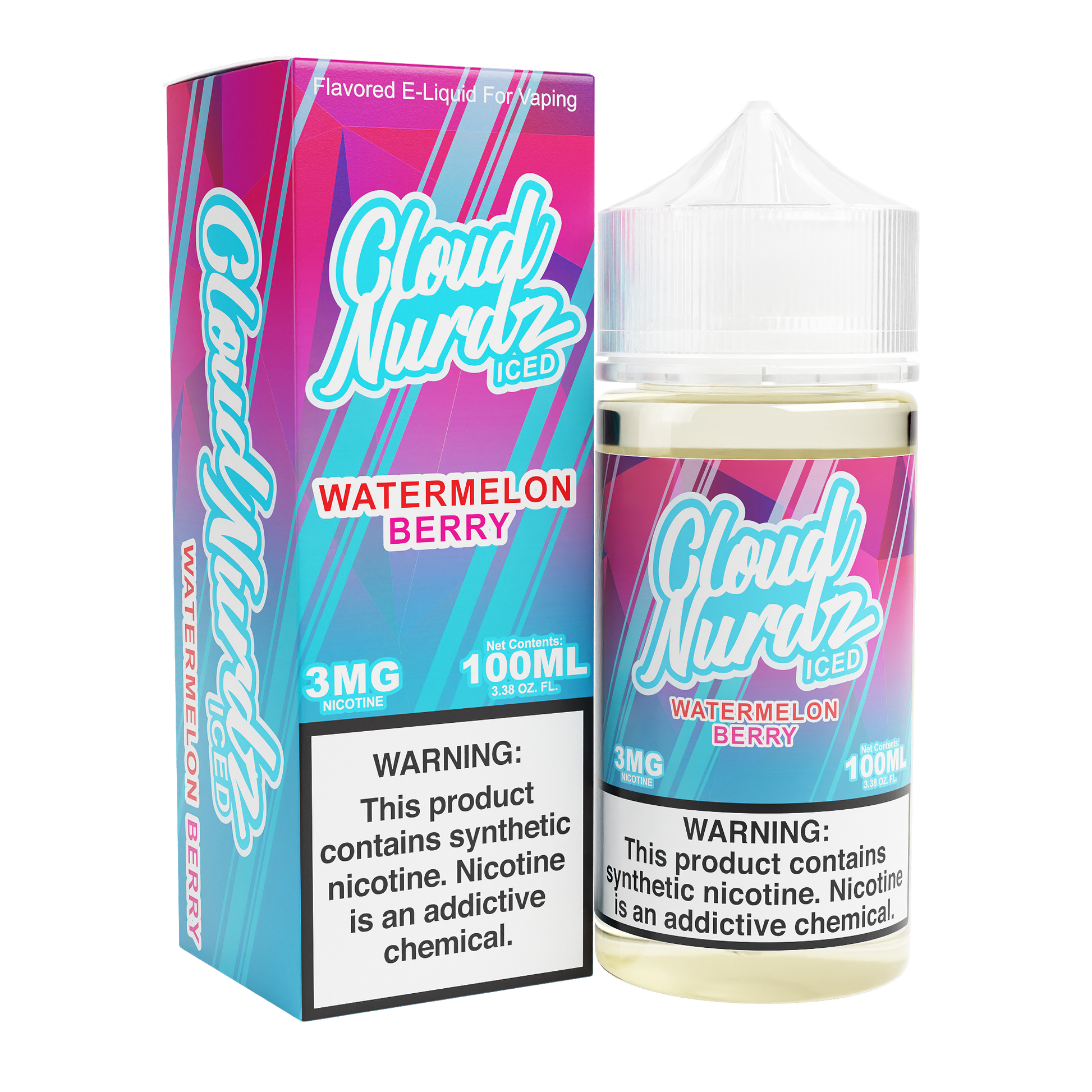 Cloud Nurdz ICED E-Liquid - 100mL - Vape Demand