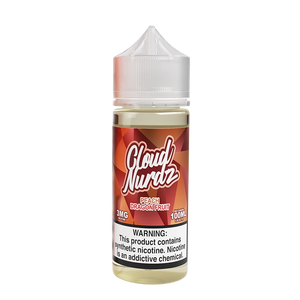 Cloud Nurdz Peach Dragon Fruit 100mL e-liquid bottle
