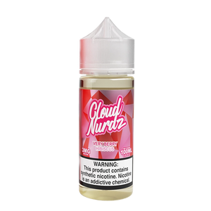 Cloud Nurdz Very Berry Hibiscus 100mL e-liquid bottle