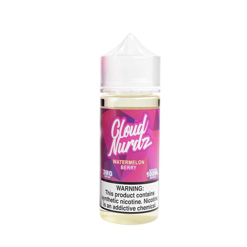 Cloud Nurdz Watermelon Berry 100mL e-liquid bottle