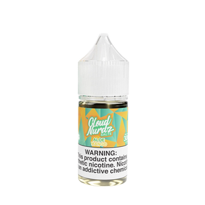 Cloud Nurdz Aloe Mango 30mL salt nicotine e-liquid bottle