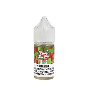 Cloud Nurdz Cherry Apple 30mL salt nicotine e-liquid bottle