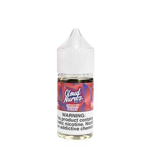 Cloud Nurdz Cherry Berry 30mL salt nicotine e-liquid bottle