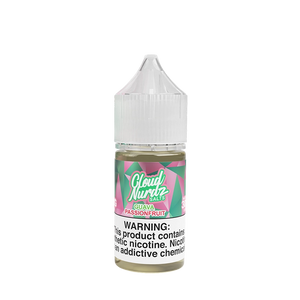 Cloud Nurdz Guava Passionfruit 30mL salt nicotine e-liquid bottle