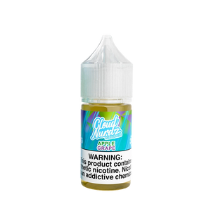 Cloud Nurdz Iced Apple Grape 30mL salt nicotine e-liquid bottle