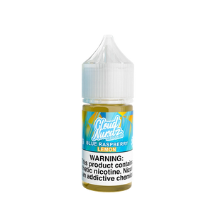 Cloud Nurdz Iced Blue Raspberry Lemon 30mL salt nicotine e-liquid bottle