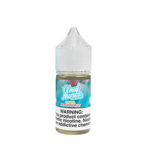 Cloud Nurdz Iced Guava Passionfruit 30mL salt nicotine e-liquid bottle