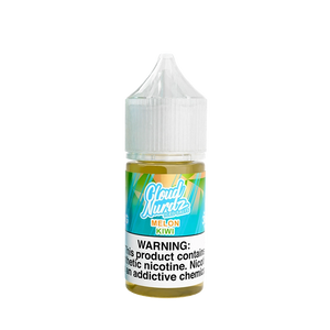 Cloud Nurdz Iced Melon Kiwi 30mL salt nicotine e-liquid bottle