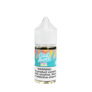 Cloud Nurdz Iced Peach Melon 30mL salt nicotine e-liquid bottle
