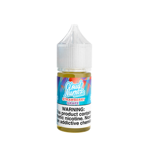 Cloud Nurdz Iced Strawberry Grape 30mL salt nicotine e-liquid bottle