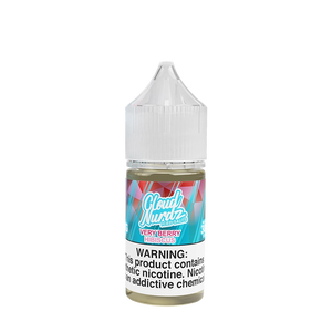 Cloud Nurdz Iced Very Berry Hibiscus 30mL salt nicotine e-liquid bottle