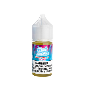 Cloud Nurdz Iced Watermelon Berry 30mL salt nicotine e-liquid bottle