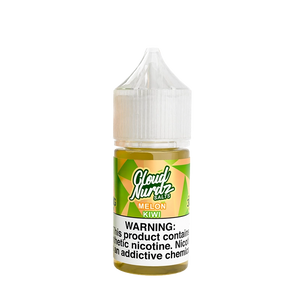 Cloud Nurdz Melon Kiwi 30mL salt nicotine e-liquid bottle