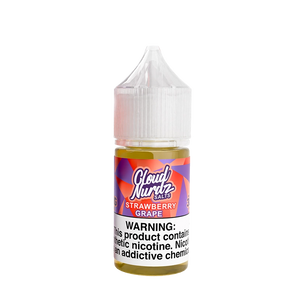 Cloud Nurdz Strawberry Grape 30mL salt nicotine e-liquid bottle