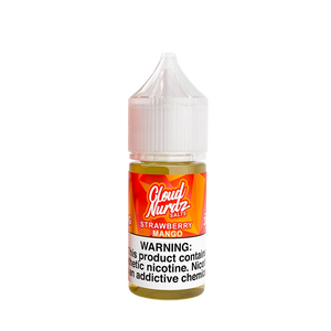 Cloud Nurdz Strawberry Mango 30mL salt nicotine e-liquid bottle