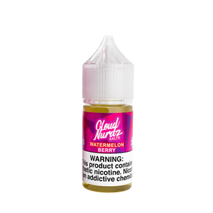 Cloud Nurdz Watermelon Berry 30mL salt nicotine e-liquid bottle