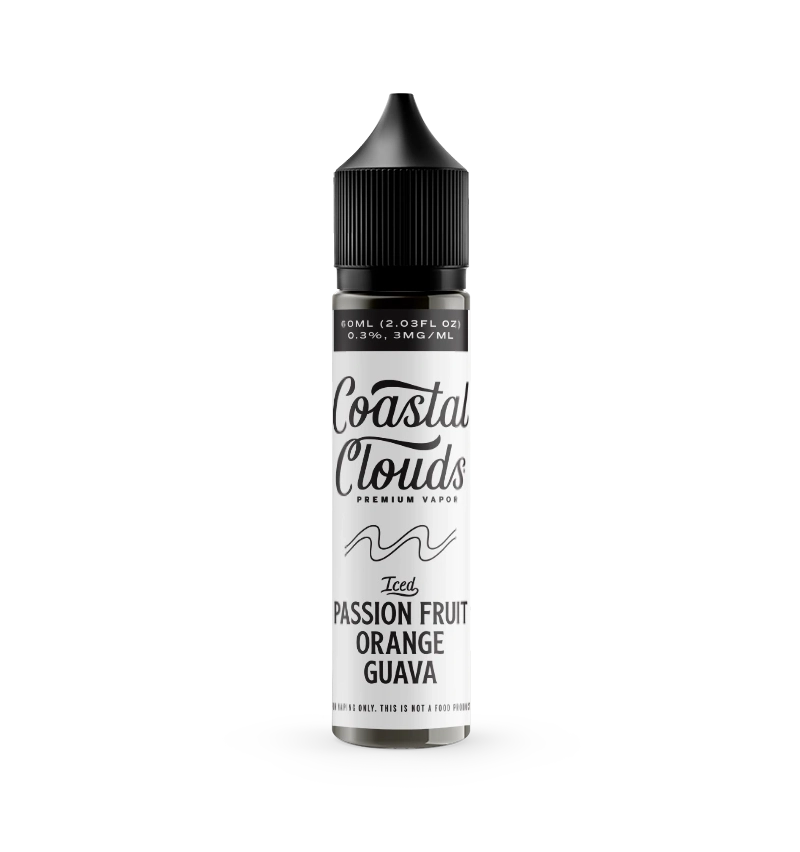Coastal Clouds -  Iced Passion Fruit Orange Guava 60 mL
