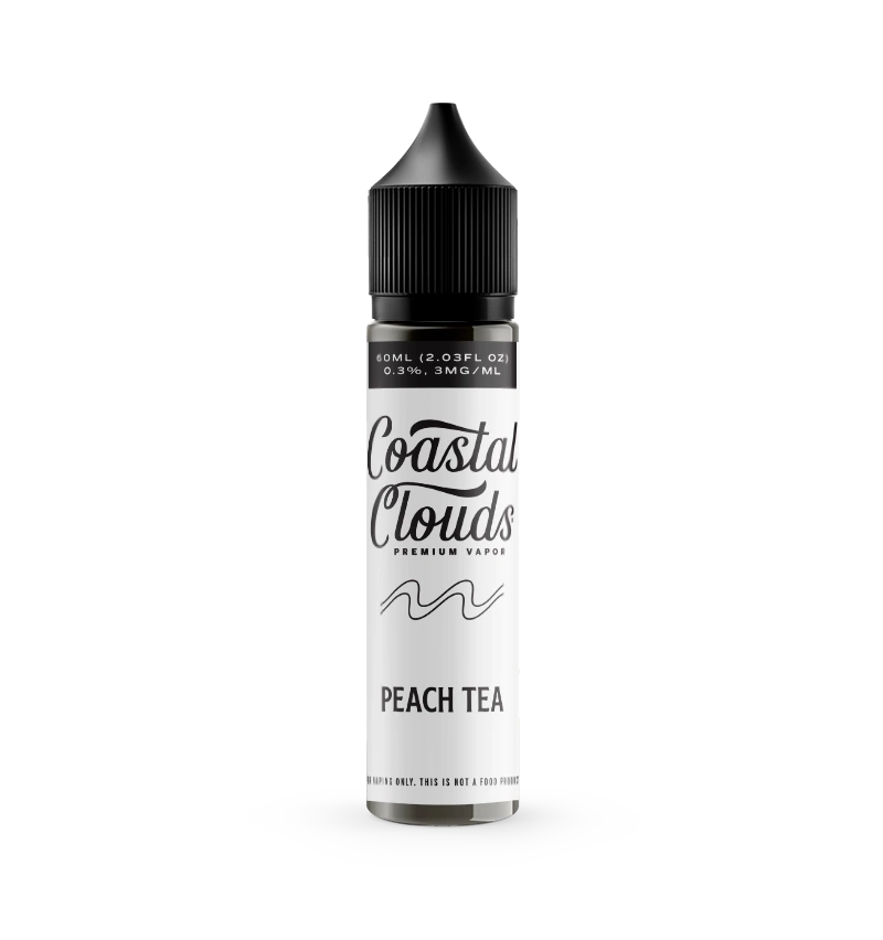 Coastal Clouds - Peach Tea 60mL