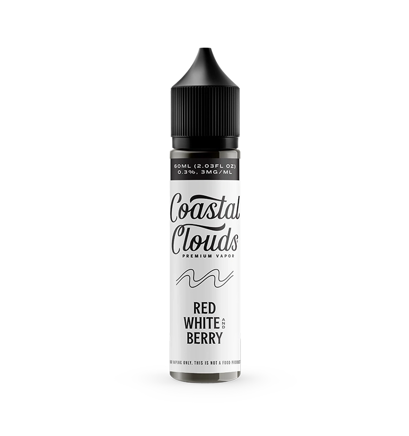 Coastal Clouds - Red White and Berry 60mL