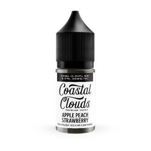 Coastal Clouds Salt - Apple Peach Strawberry 30mL - Vape Demand