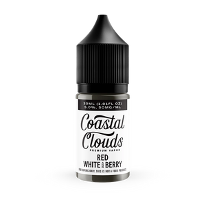 Coastal Clouds Salt - Red White And Berry 30mL - Vape Demand