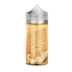 Custard Monster Butterscotch 100mL e-liquid bottle