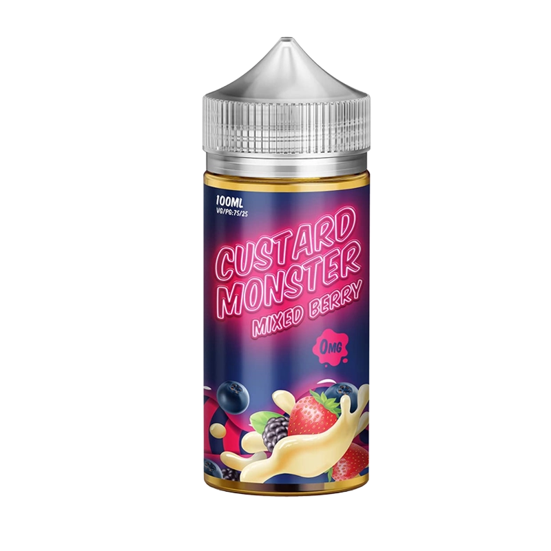 Custard Monster Mixed Berry 100mL e-liquid bottle
