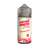 Custard Monster Strawberry Vanilla Swirl 100mL e-liquid bottle