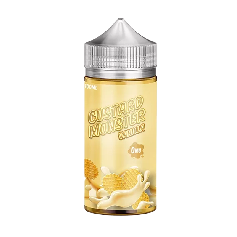 Custard Monster Vanilla 100mL e-liquid bottle